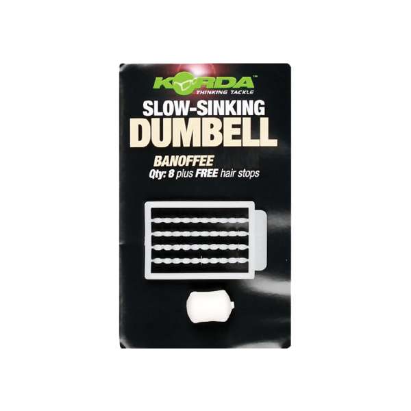 Korda Slow Sinking Dumbell | Banoffee | 16mm