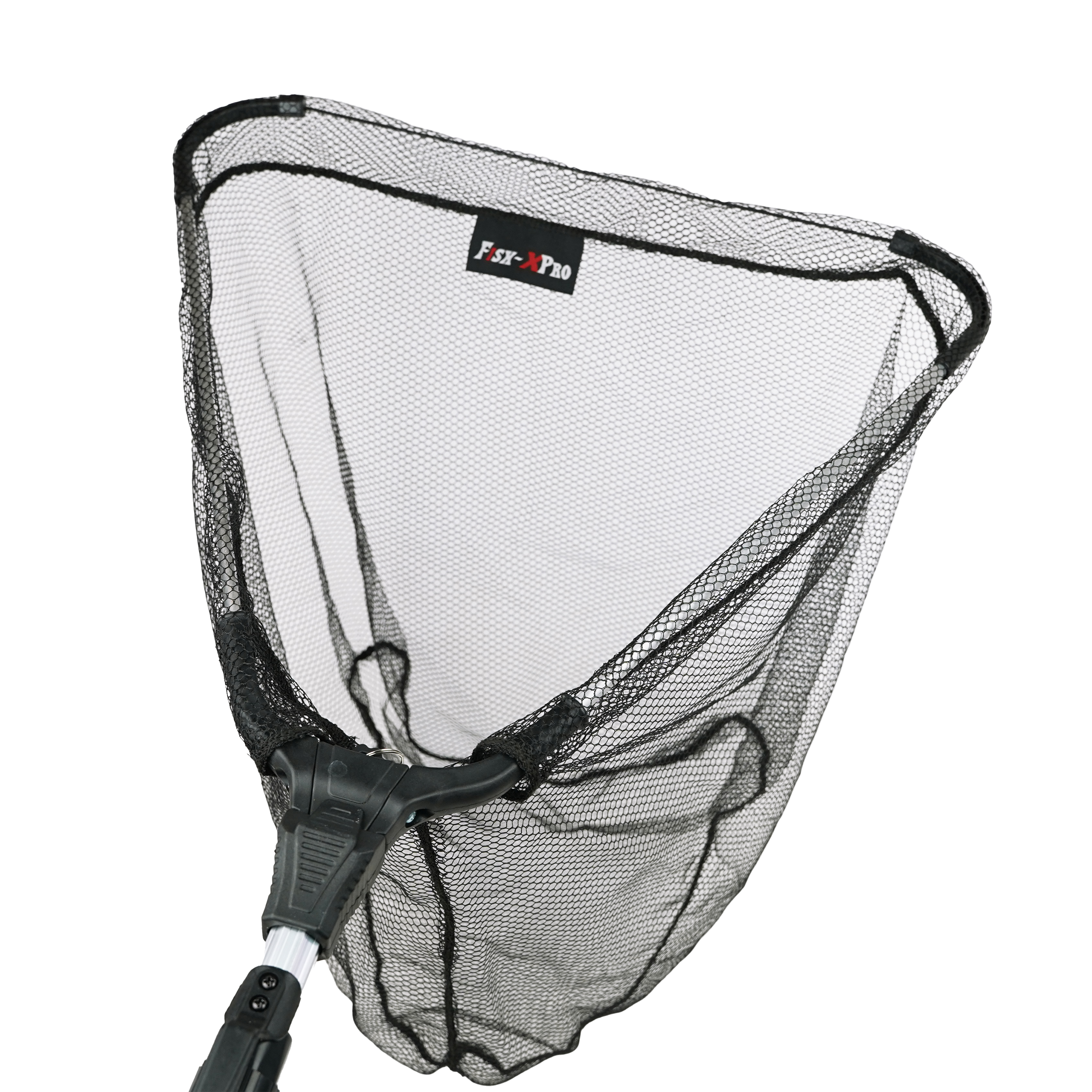 Fishxpro Allround Schepnet set - Telescopisch Schepnet 50x50cm - onthaakmat 100x30cm