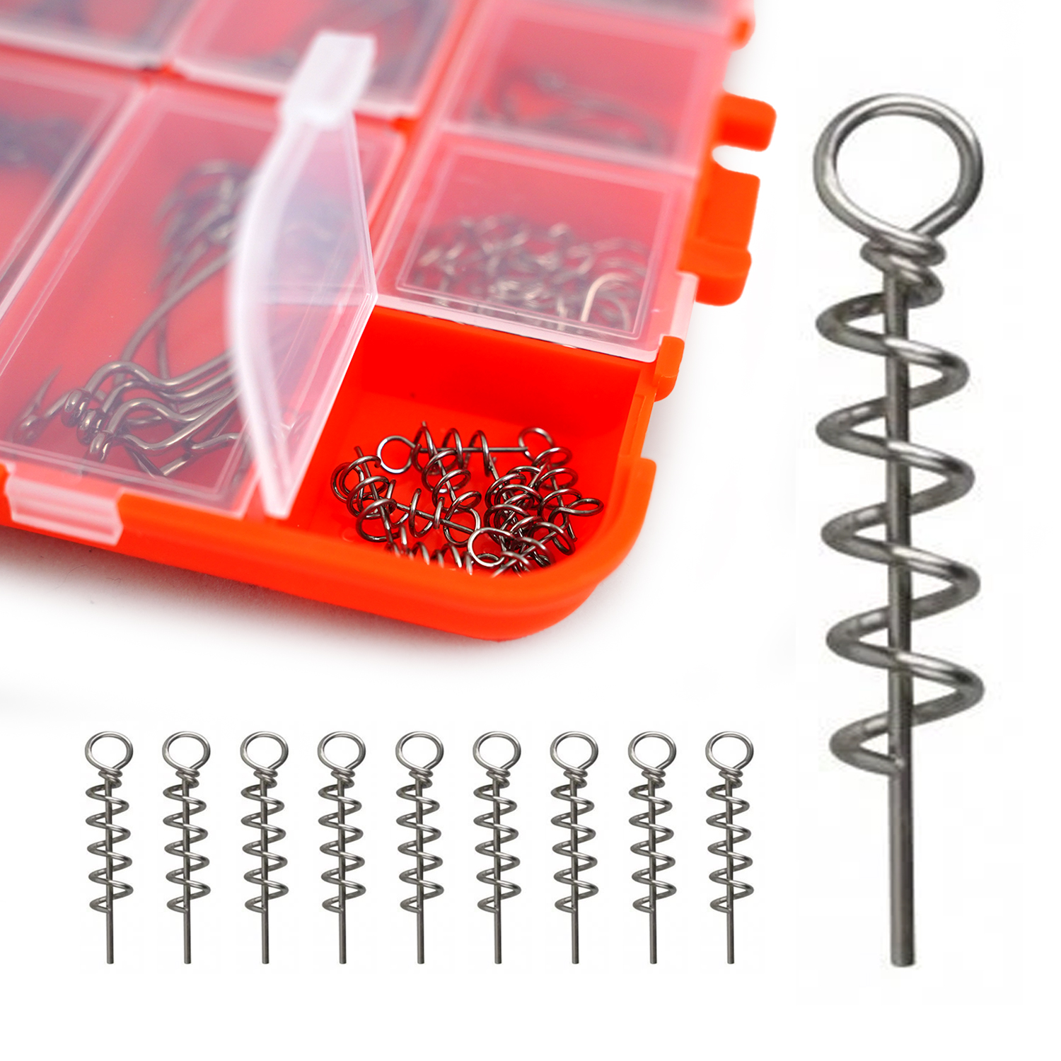 FishXpro Hook& Lead set 201-parts Incl. Tacklebox - Haak en Lood Visset