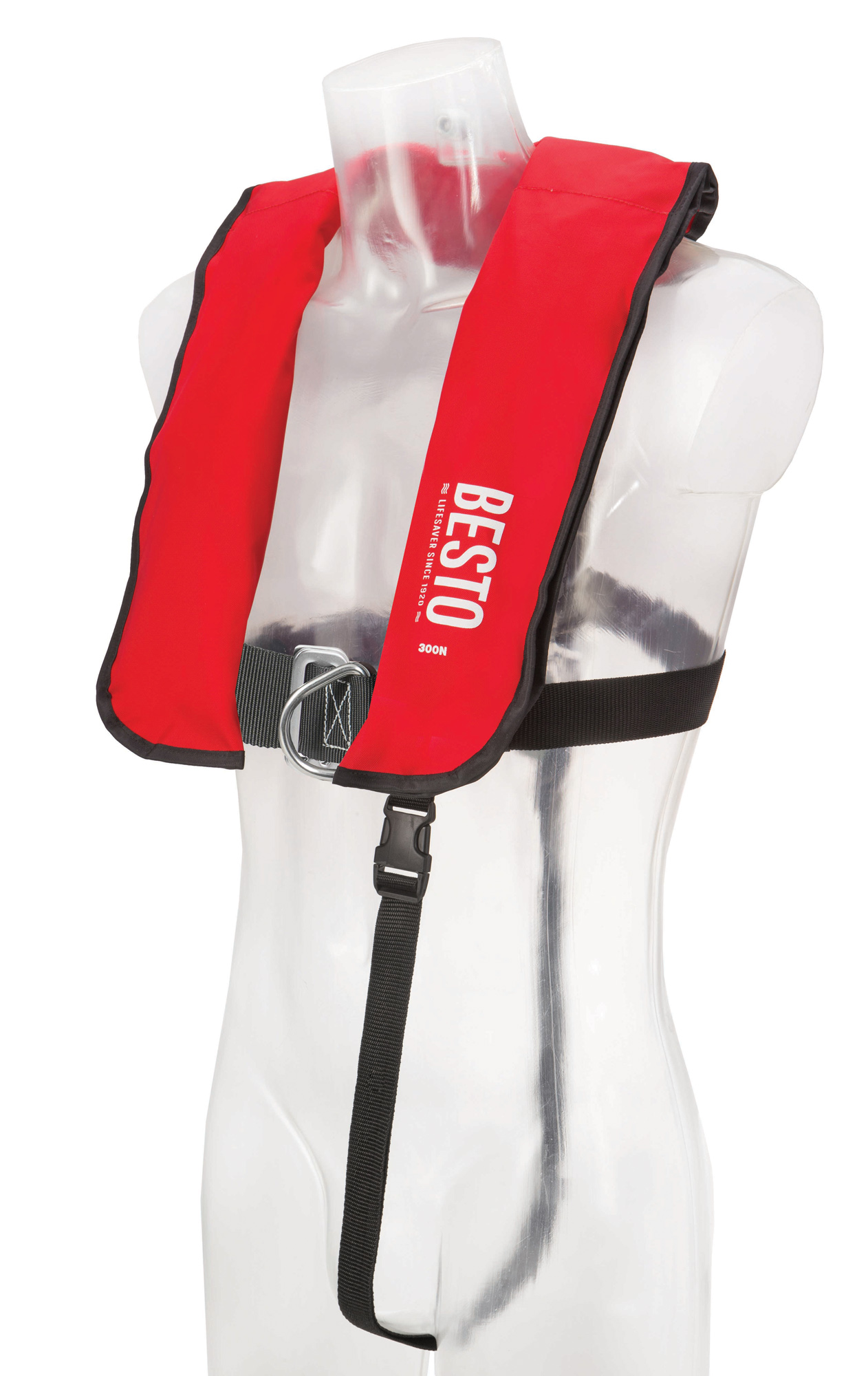 Besto Automatic Harnas 300N - Rood