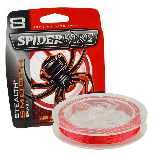 SpiderWire Stealth Smooth 8 | Code Red | 12.7kg | 0.13mm | 300m