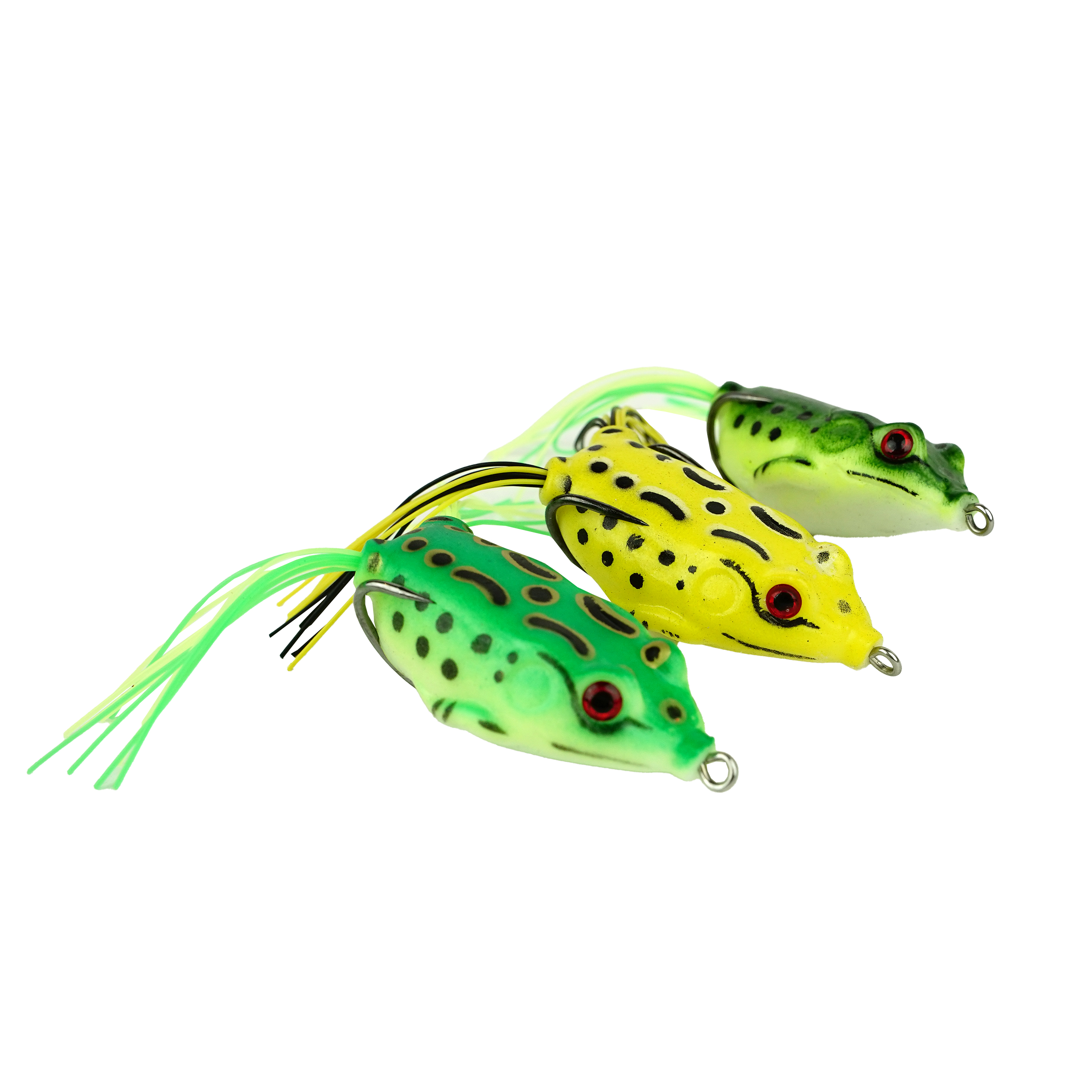 Fish-Xpro Topwater  Kunstaasset - Poppers & Frogs - 6 Stuks - Kunstaas - Roofvissen