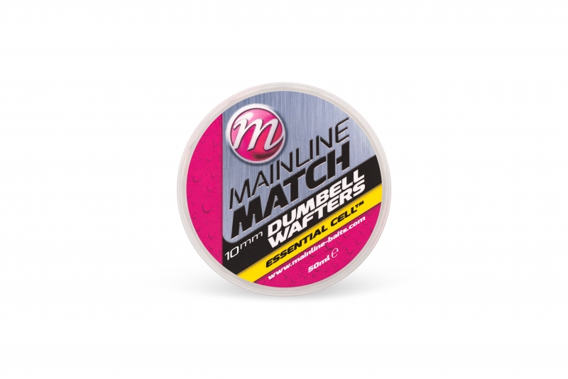 Mainline Match Dumbell Wafters 10 mm - Yellow Essential Cell