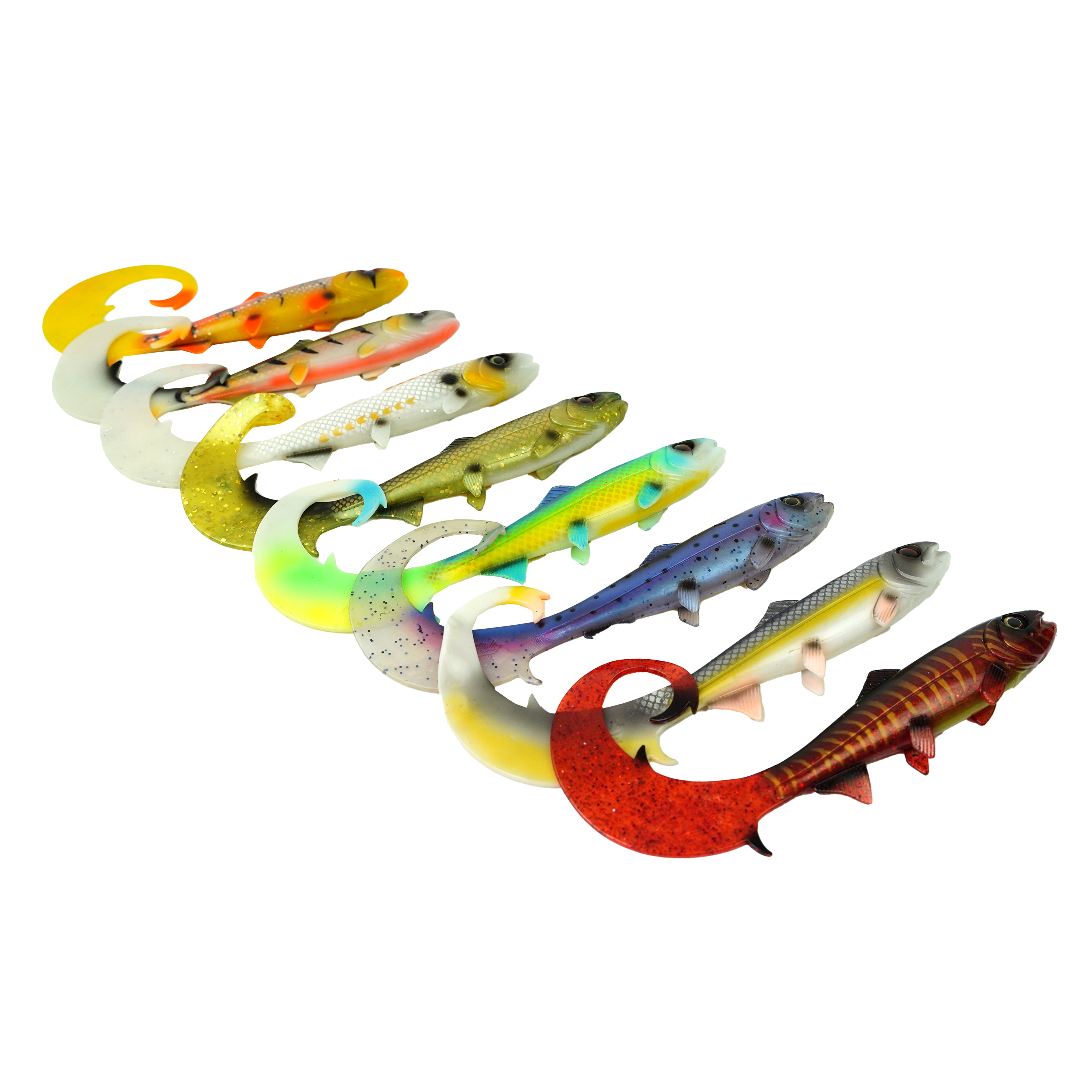 Hostagevalley Curlytail - Orange Snapper - 18cm