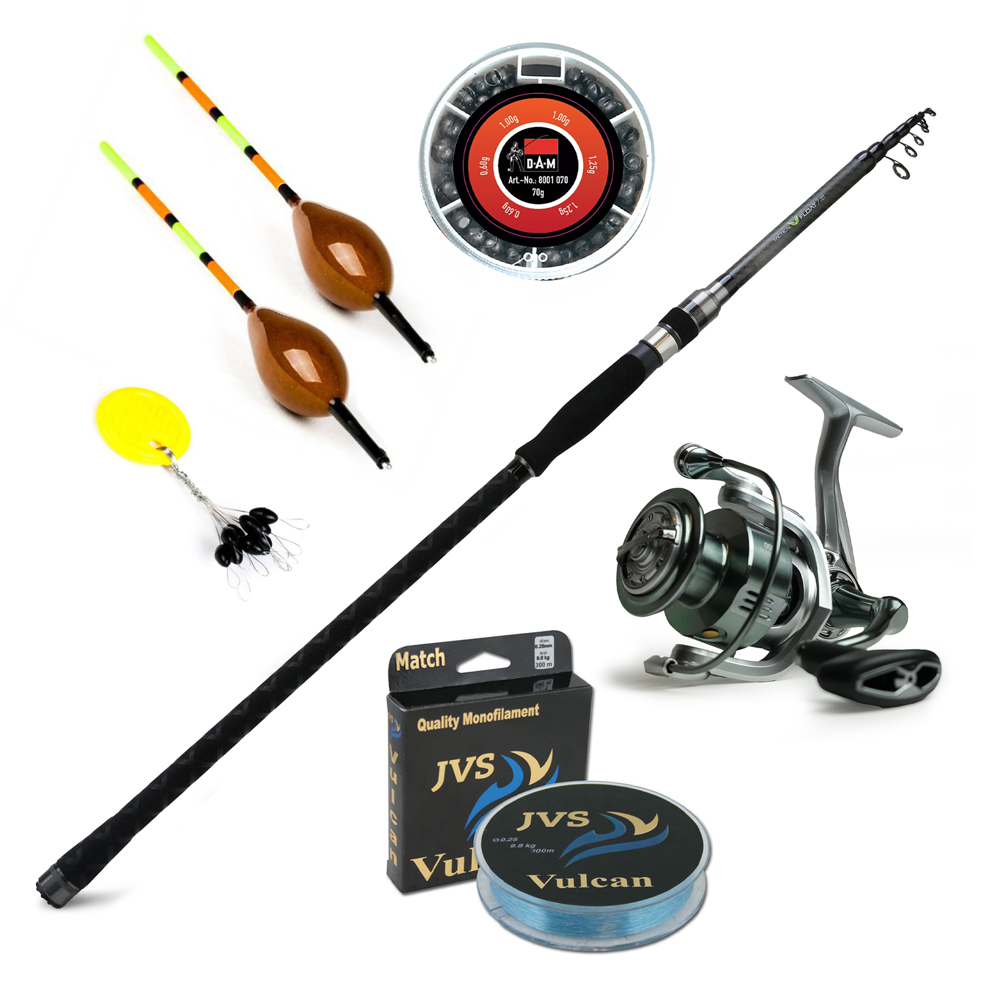 Faith Telescopic Float Rod Set – Samengesteld door Roy uit winkelfiliaal Steenwijk