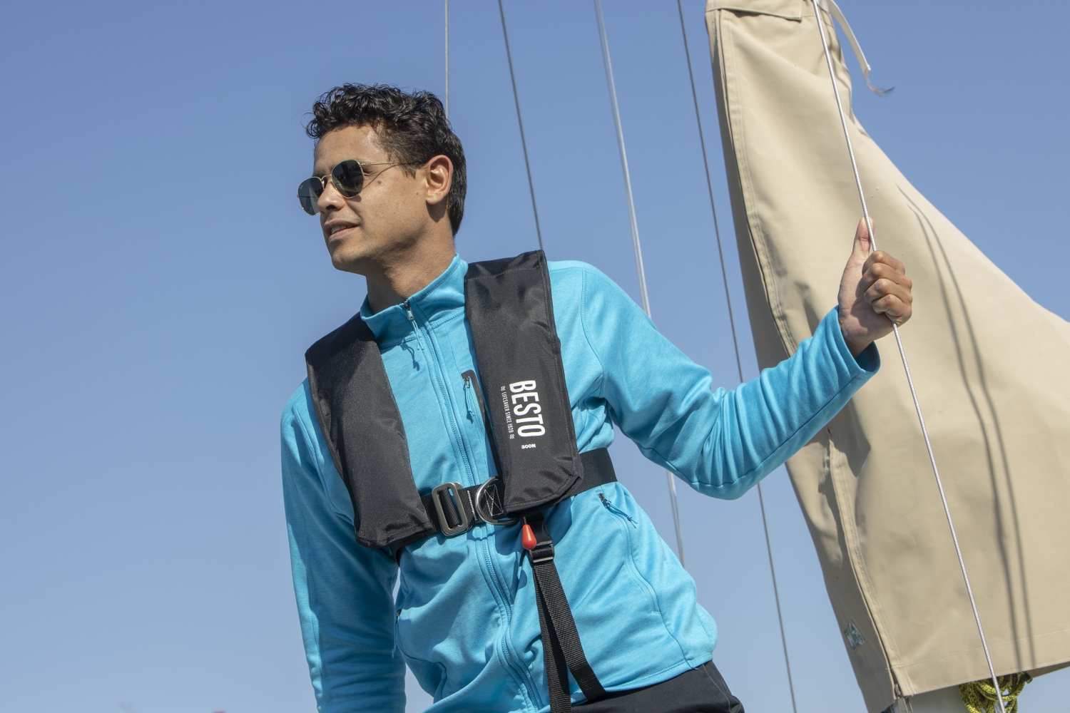 Besto Automatic Harnas 300N - Navy