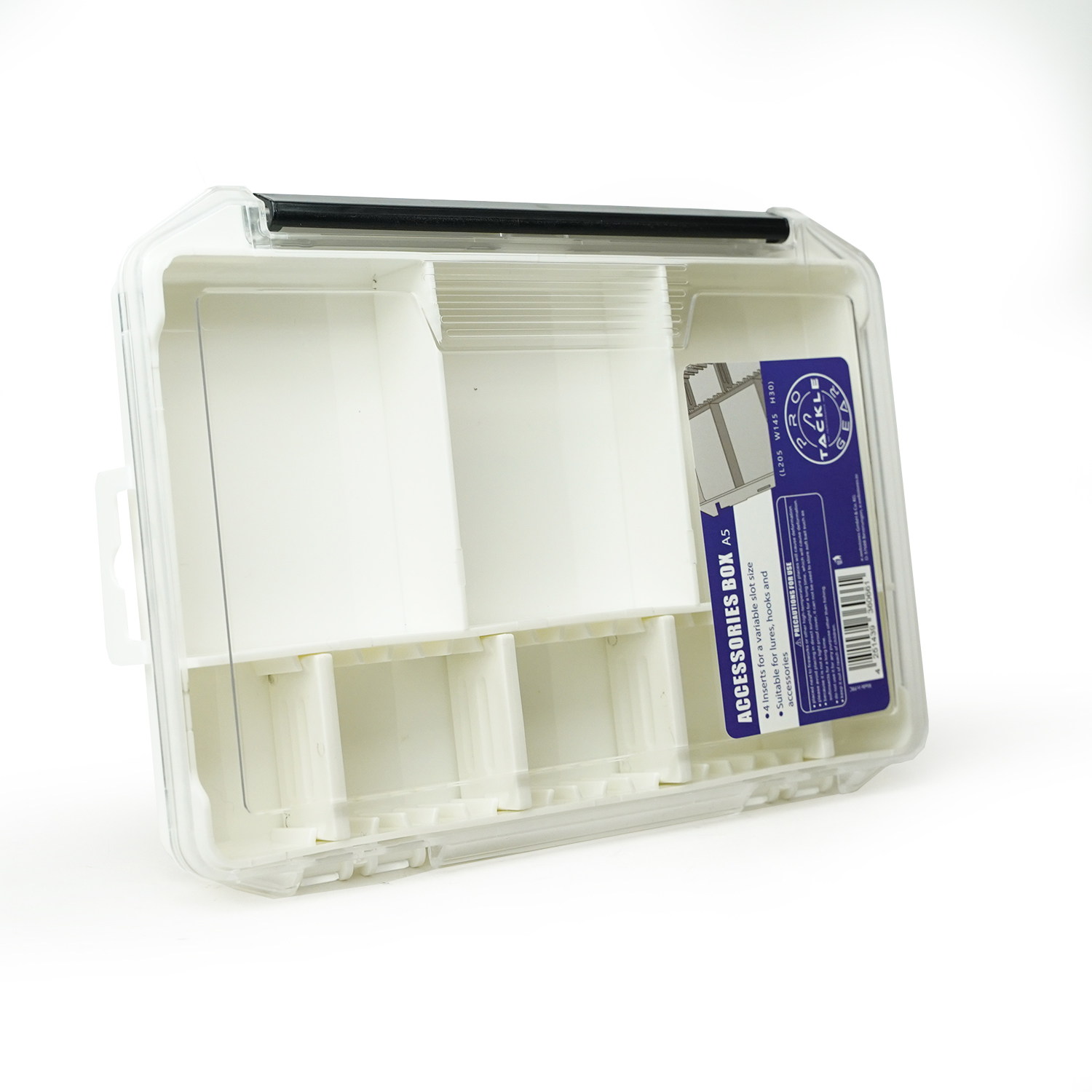 Eurocatch Pro-Tackle LureBox 20W indeelbaar 20,5x14,5x3cm Transparent 