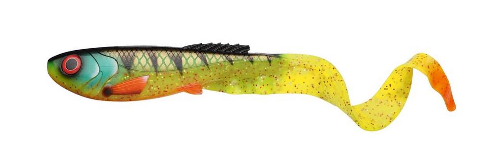 Abu Beast Curltail - 21cm - 1pcs - Firetiger