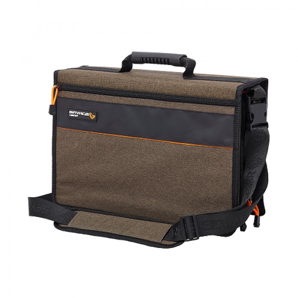 Savage Gear Flip Rig Bag L + Box + 12 Pe Bags | 39X25X10cm | 10L | Kunstaastas