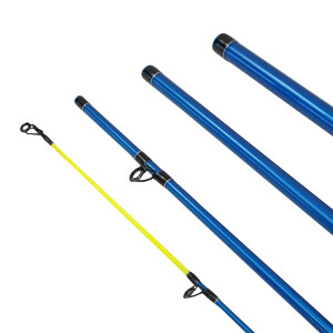X2 Complete Zeevis & Roofvis Hengel Set - Blue Drifter Travel Rod 2.70m - 6000 Molen - Gevlochten Lijn - Accessoireset - Onderlijnen