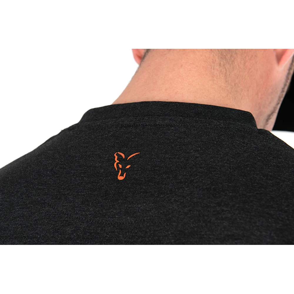 Fox Collection T-Shirt - Black/Orange - 2XL