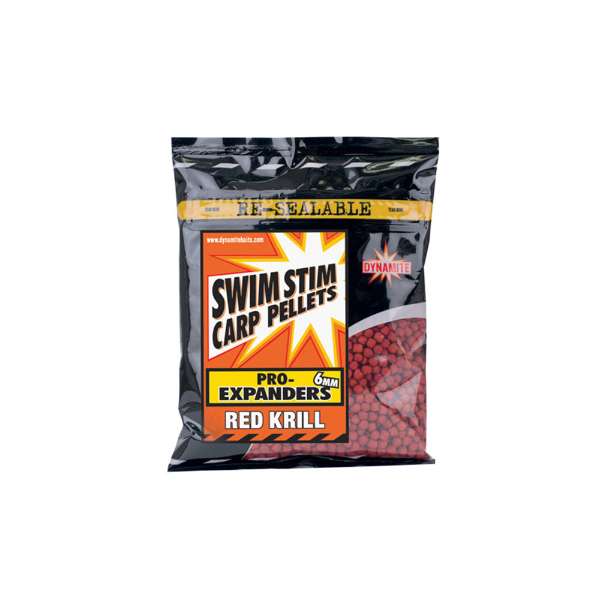 Dynamite Baits Pro Expender | Carp Pellets | Red Krill | 6mm | 350g