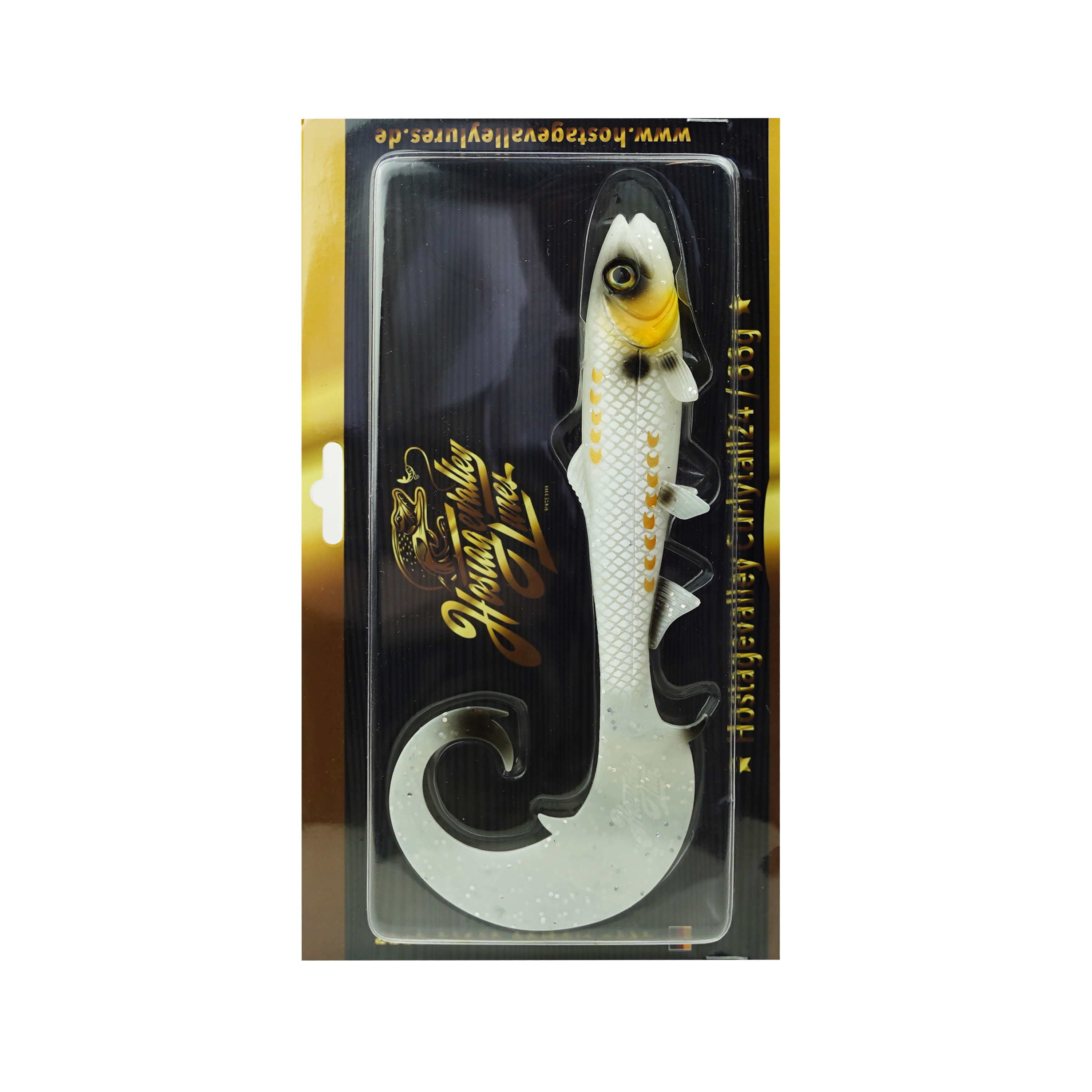 Hostagevalley Curlytail - White Pearl - 24cm