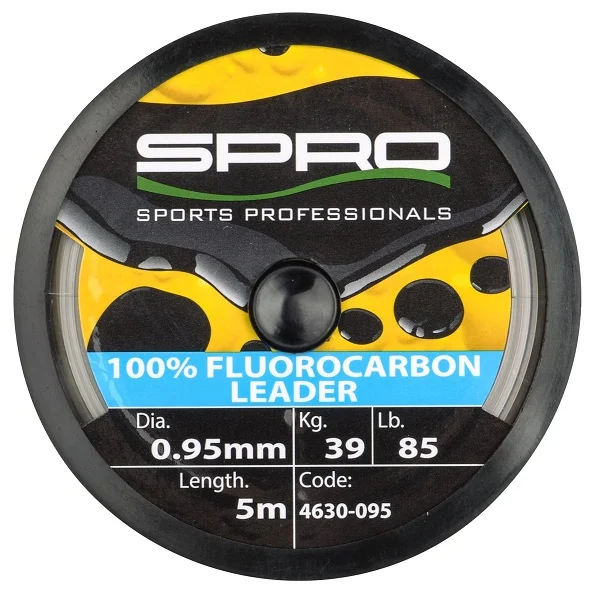 Spro 100% FC Leader | 0.55mm | 16kg | 10m | Fluorocarbon Lijn