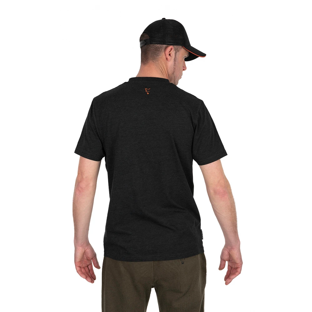 Fox Collection T-Shirt - Black/Orange - 2XL