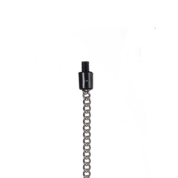 Solar Black Stainless Chain Stainless Ended | 5 inch