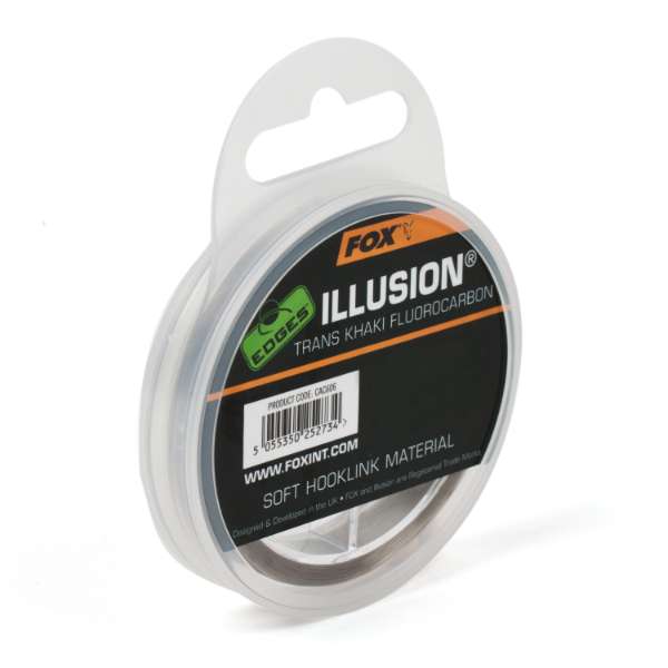 Illusion Soft Hooklink Trans Khaki 16lb/0.35mm 50m