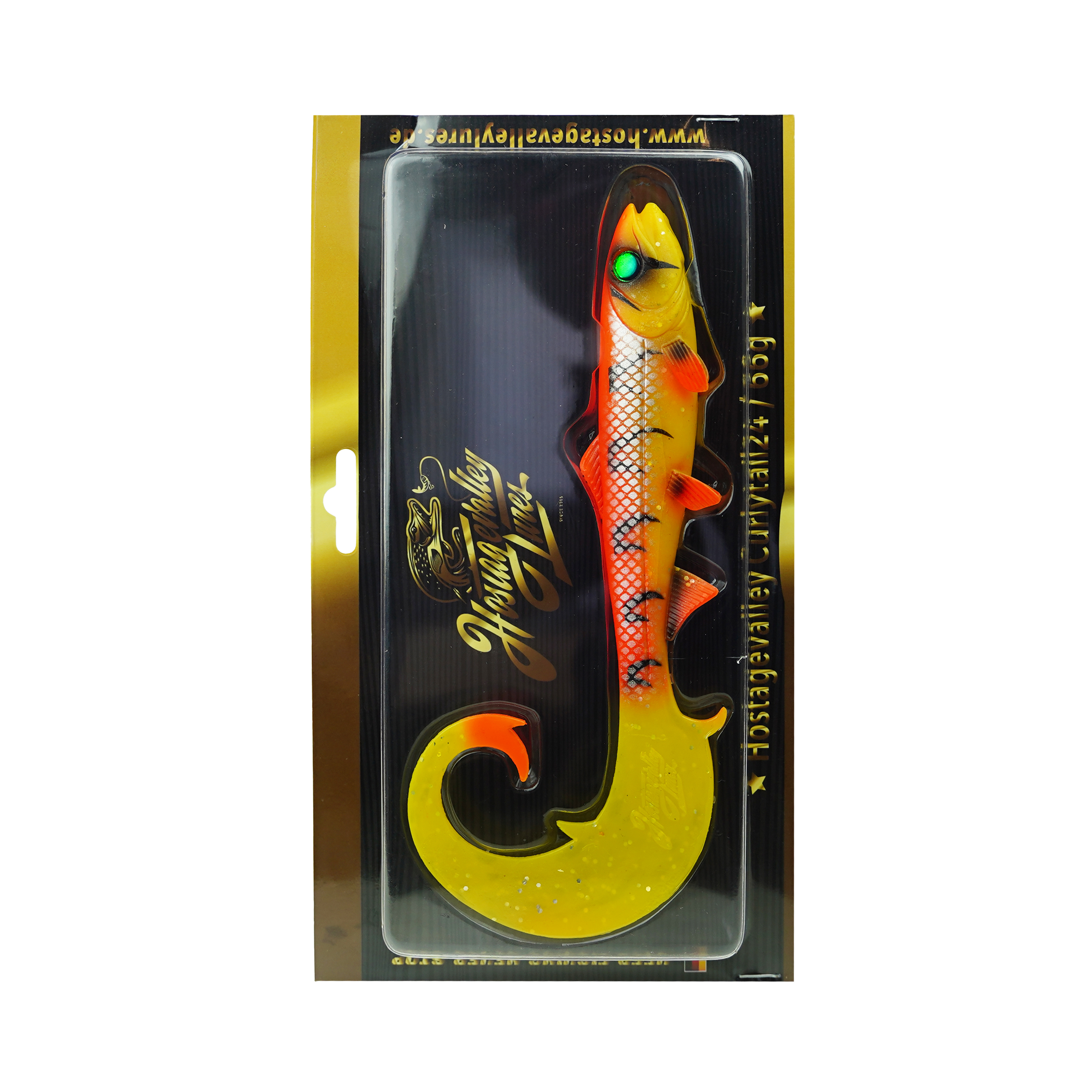 Hostagevalley Curlytail - Flame Fish - 24cm