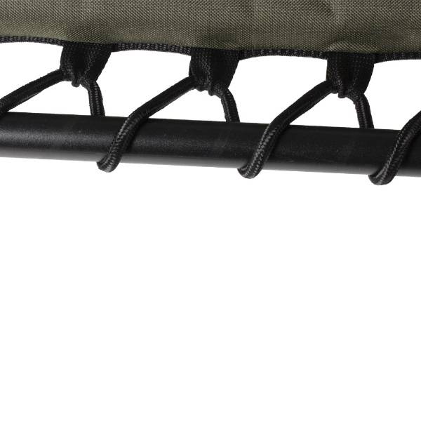 Traxis Flat BedChair 6-Leg  | Kampeerbed | Karper stretcher | 6 poten  | Compact en Opvouwbaar | 200x75x42cm 